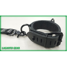 Latigo Suspension Cuffs 1.5" wide Primary Strap with locking staple plates